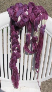 ikat sock yarn