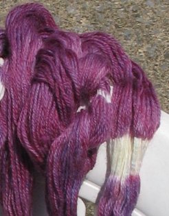 ikat sock yarn