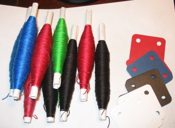 silk bobbins