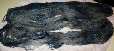 Dyeing sock yarn