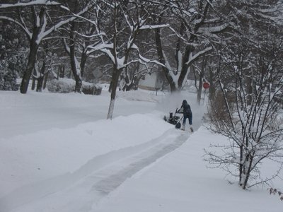 February snowstorm